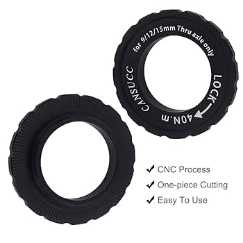 Amazon | Saipe 自転車センターロックアダプター ロックリング